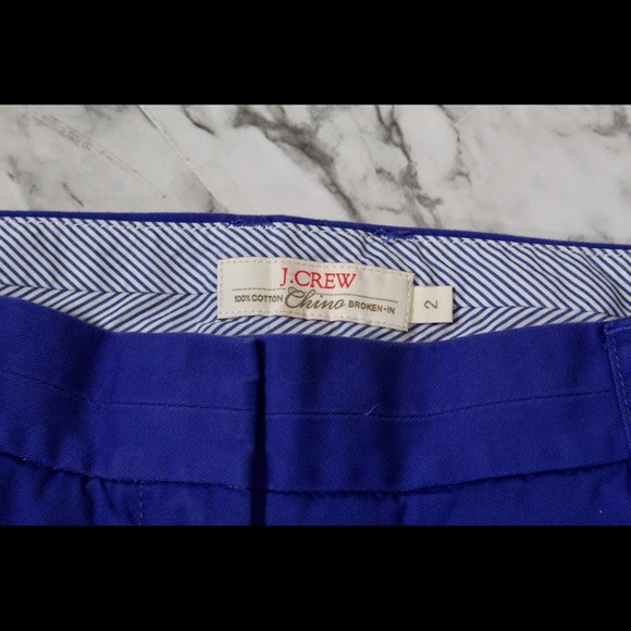 J.Crew | Chino Blue Shorts - Picture 2 of 6